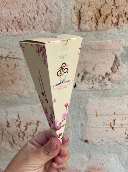 Embalagem para Cone trufado (15 x 5,5 cm) Personalizado