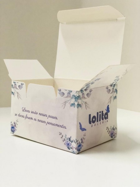 Embalagem Multiuso para Doces (8 x 6 x 5 cm) Personalizada