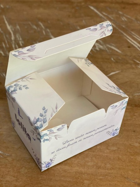 Embalagem Multiuso para Doces (8 x 6 x 5 cm) Personalizada