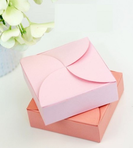 Embalagem Catavento p/ pequenos presentes (8,5 x 8,5 x 2cm) - Personalizada