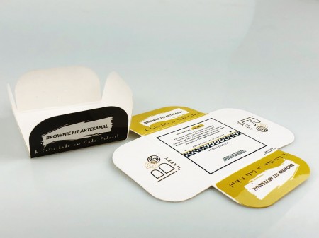 Forminha para Docinhos (5 x 5 x 2,5 cm) Personalizada