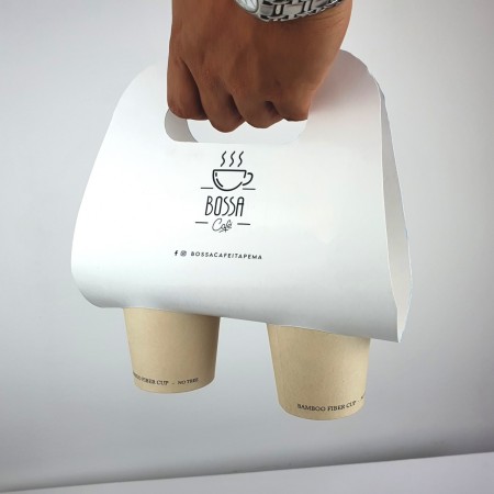 Cinta suporte para 2 copos (38,5 x 20 cm ) Personalizada