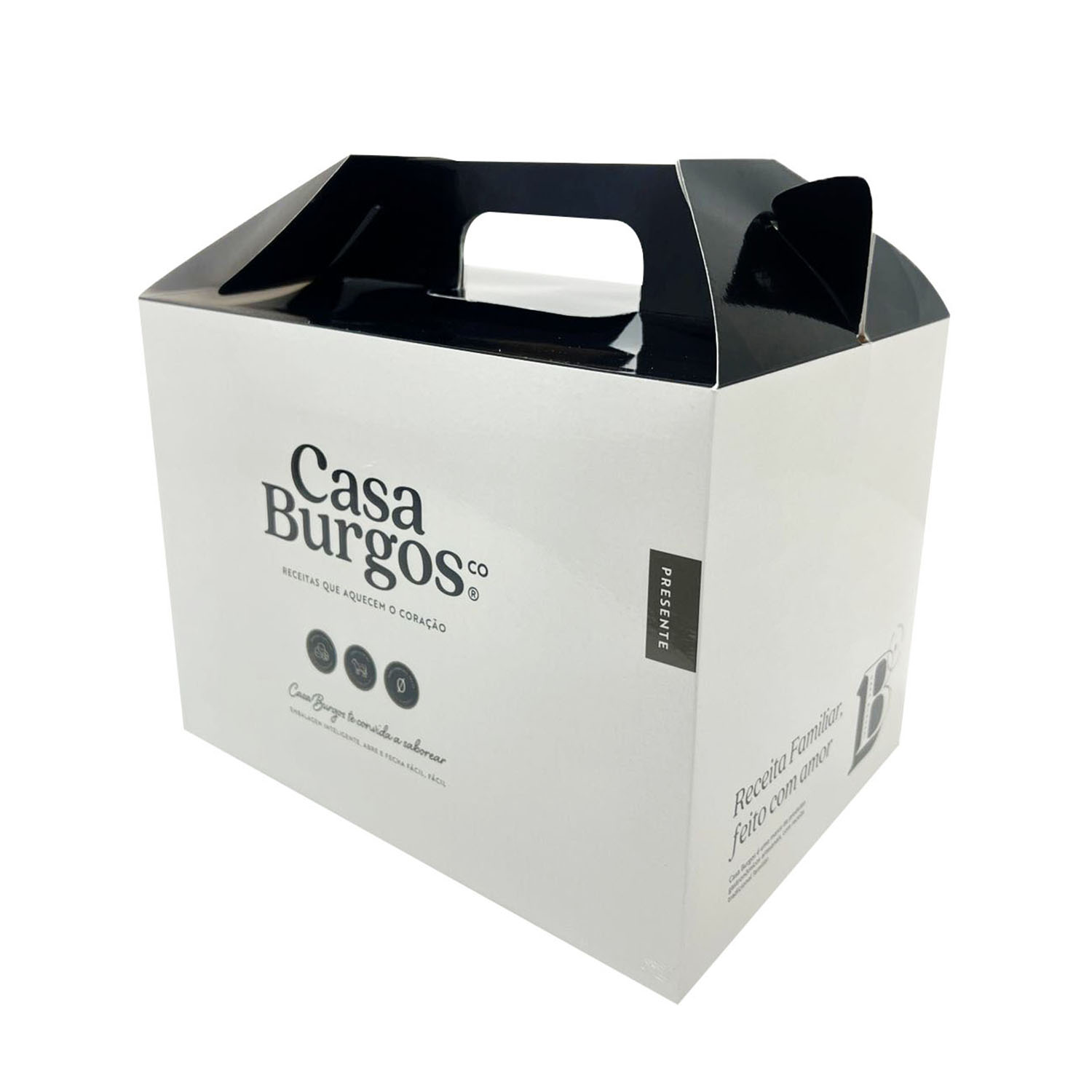 Caixa maleta p/ ate 1 kilo (27,5 x 20,5 x 20,5 cm) Personalizada