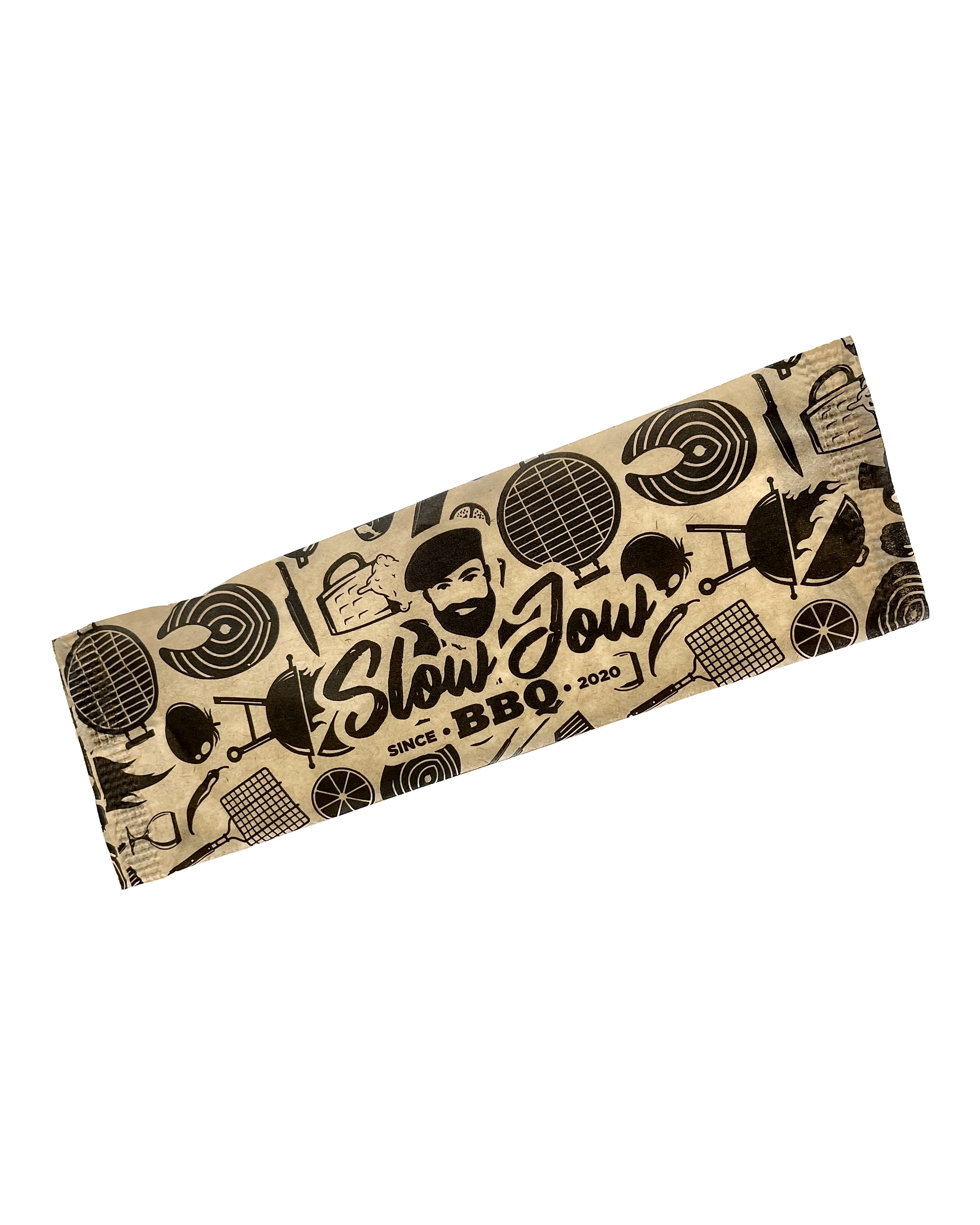 Guardanapo sachê (30 x 16 cm) 2 folhas simples Personalizado - 10 mil saches