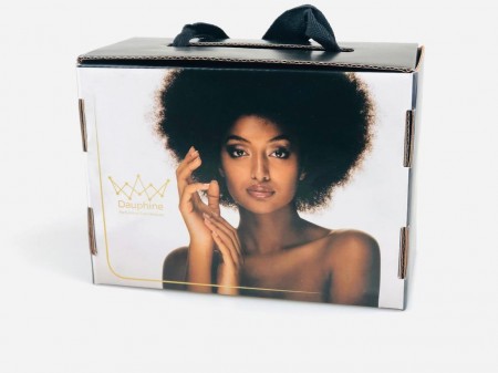 Caixa Caixa Correio / E-commerce Empastada com alça (18 x 13 x 9 cm) Personalizada