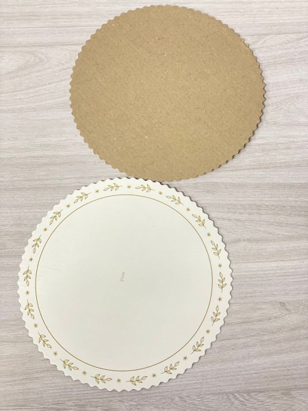 Prato Reforçado para Bolo e Torta 21 cm - 20 unidades