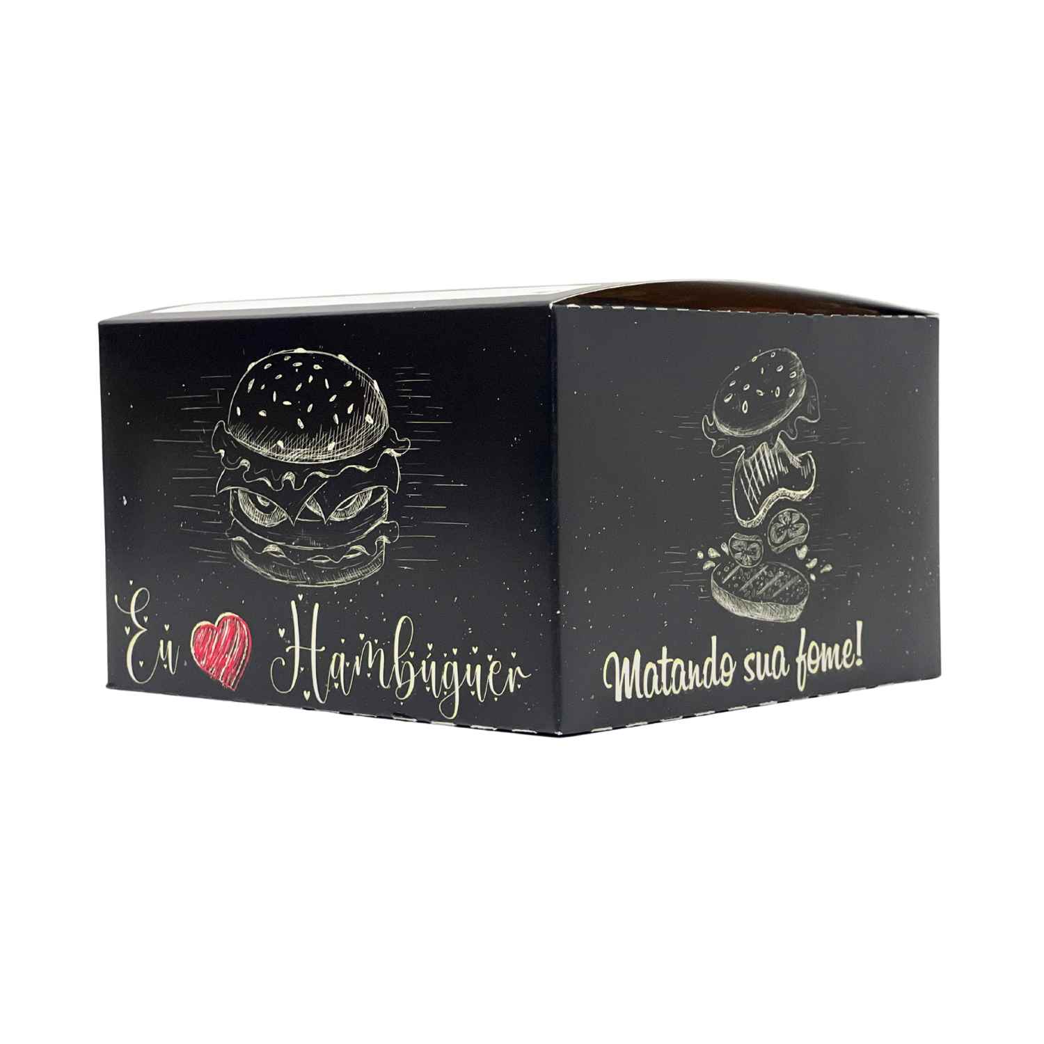 Embalagem Lanche Gourmet - 50 Unidades