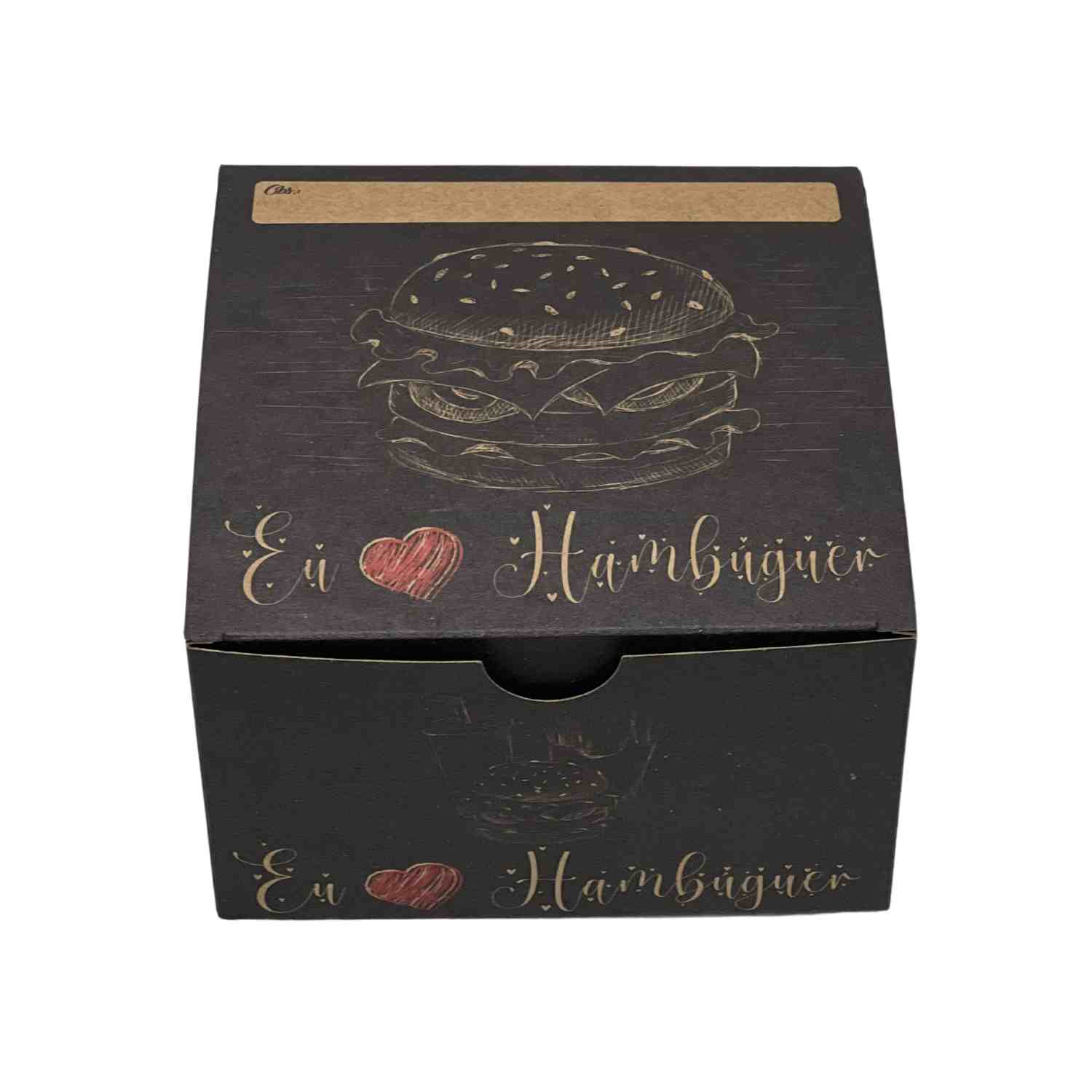 Embalagem Lanche Gourmet - 50 Unidades