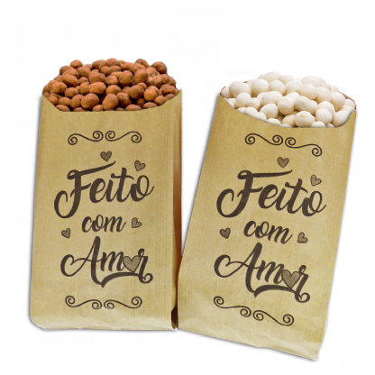 Saquinho Multiuso Pardo (10 X 5,5 X 21 cm) - 500 unidades