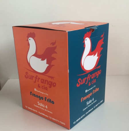 Embalagem Balde Delivery Pequeno Personalizada
