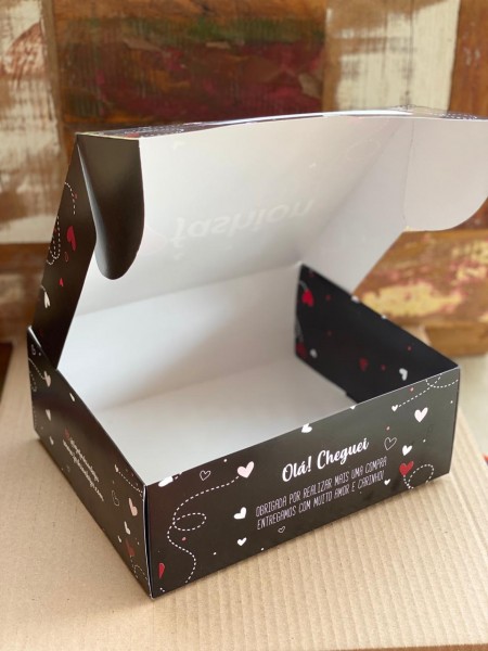 Embalagem Caixa para Presente (23 x 19 x 8,5 cm) Personalizada