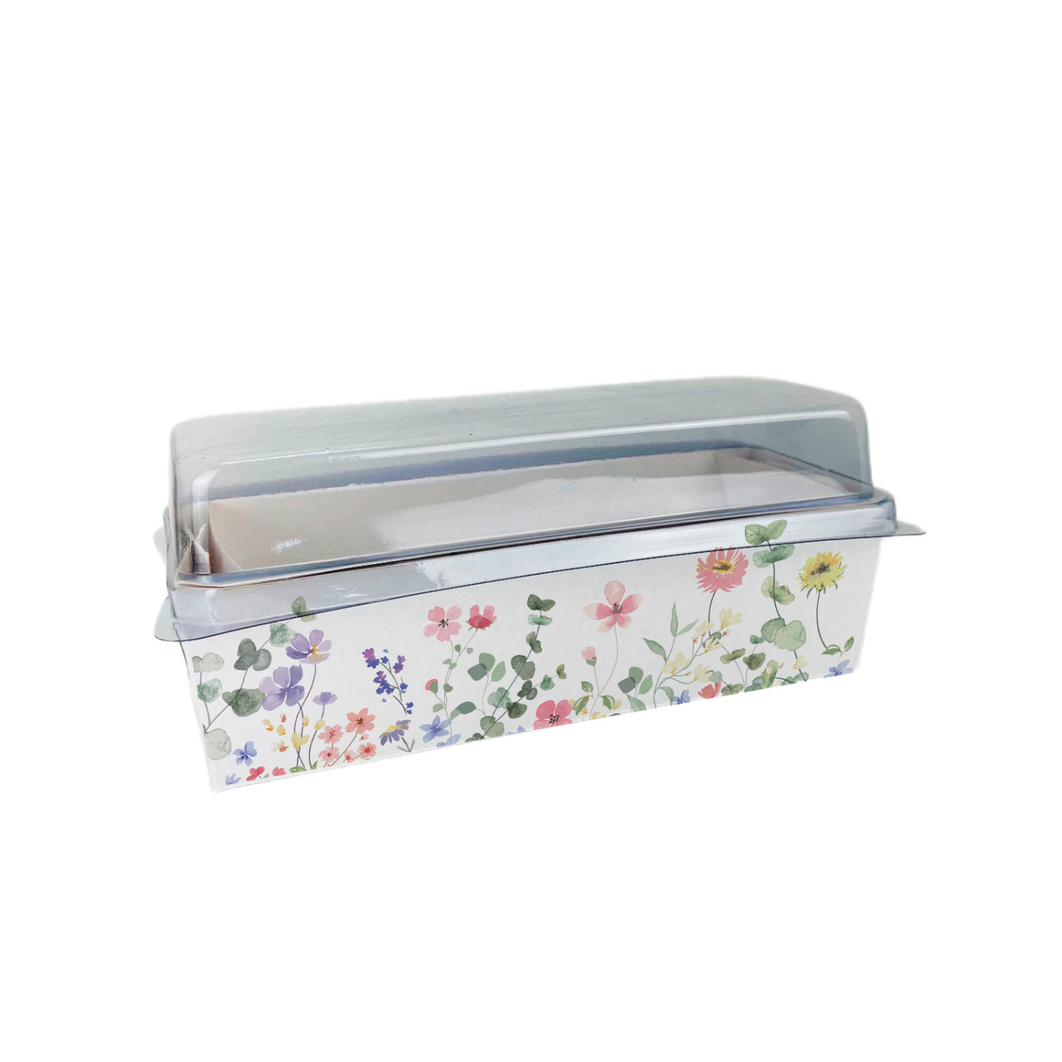 Forma Forneável 390g COM tampa para Bolo Caseirinho, Inglês, Pão - 100 unidades