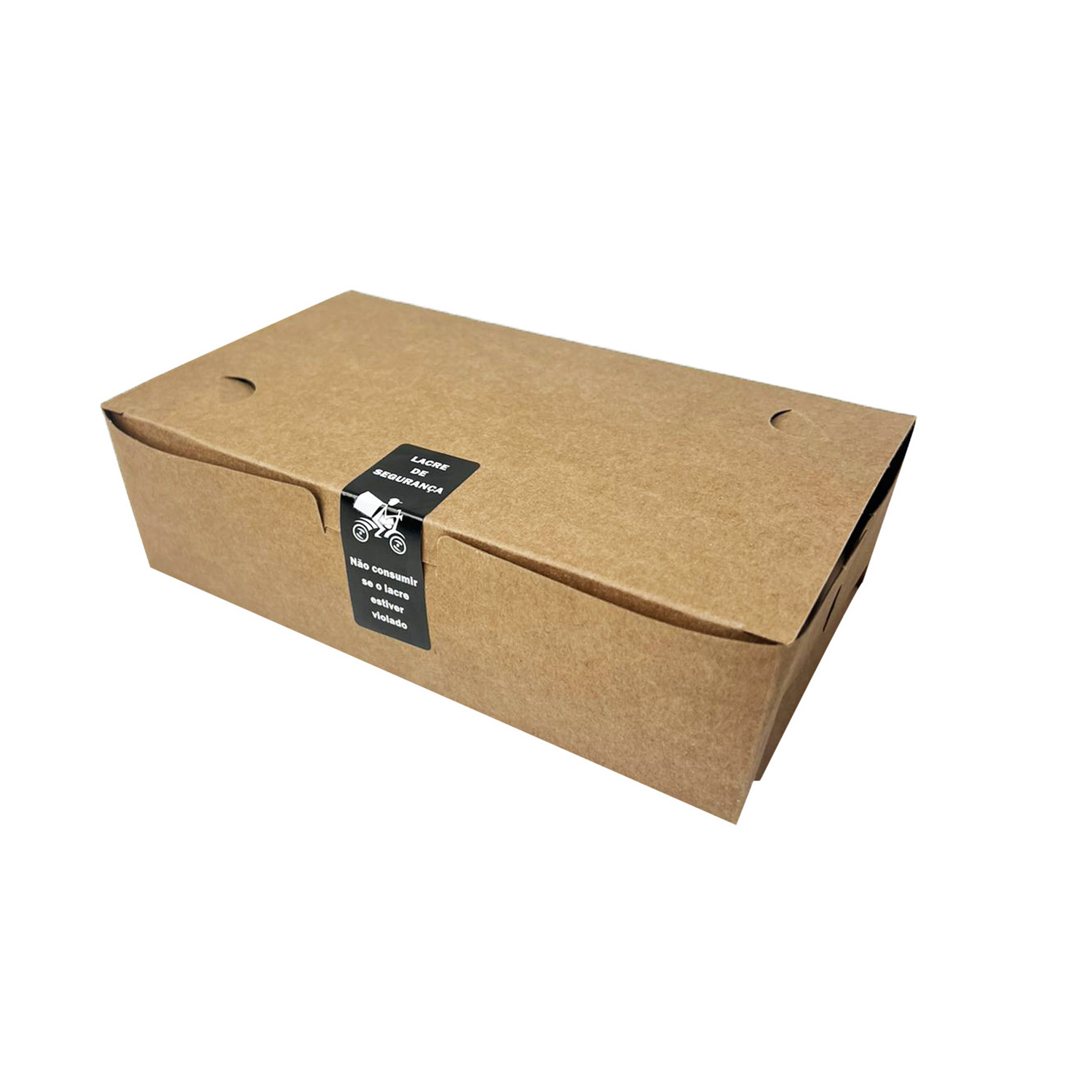 Etiqueta Adesiva Lacre Selo de Segurança Retangular (7 x 2,5 cm) - 1 mil unidades