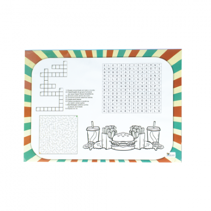 Papel Bandeja Jogo Americano - 500 Folhas