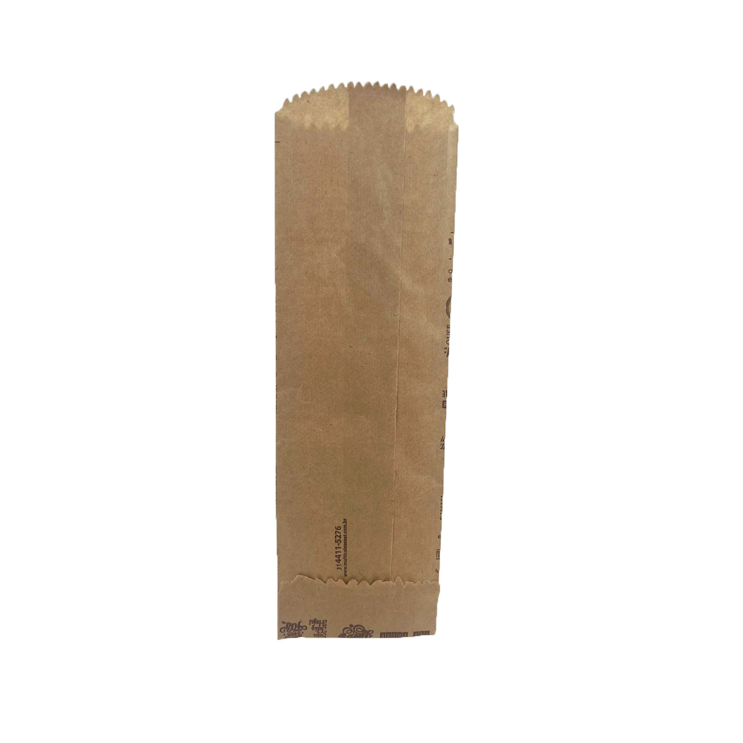 Saquinho Kraft Pardo 60 grs p/ Talheres  - 500 Unidades