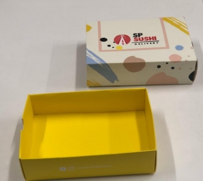 Embalagem Modelo Gaveta Laminação Fosca Pequena (17,5 x 12 x 5 cm) Personalizada