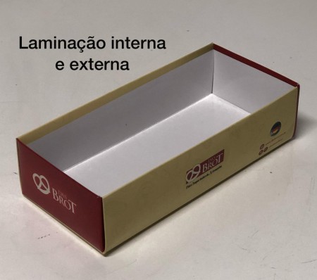 Bandeja Antivazamento Plastificada (20 x 9 x 5 cm) Personalizada