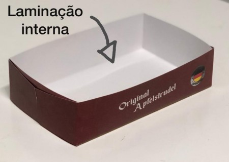 Bandeja Papel Laminada (20 x 12 x 5 cm) Personalizada