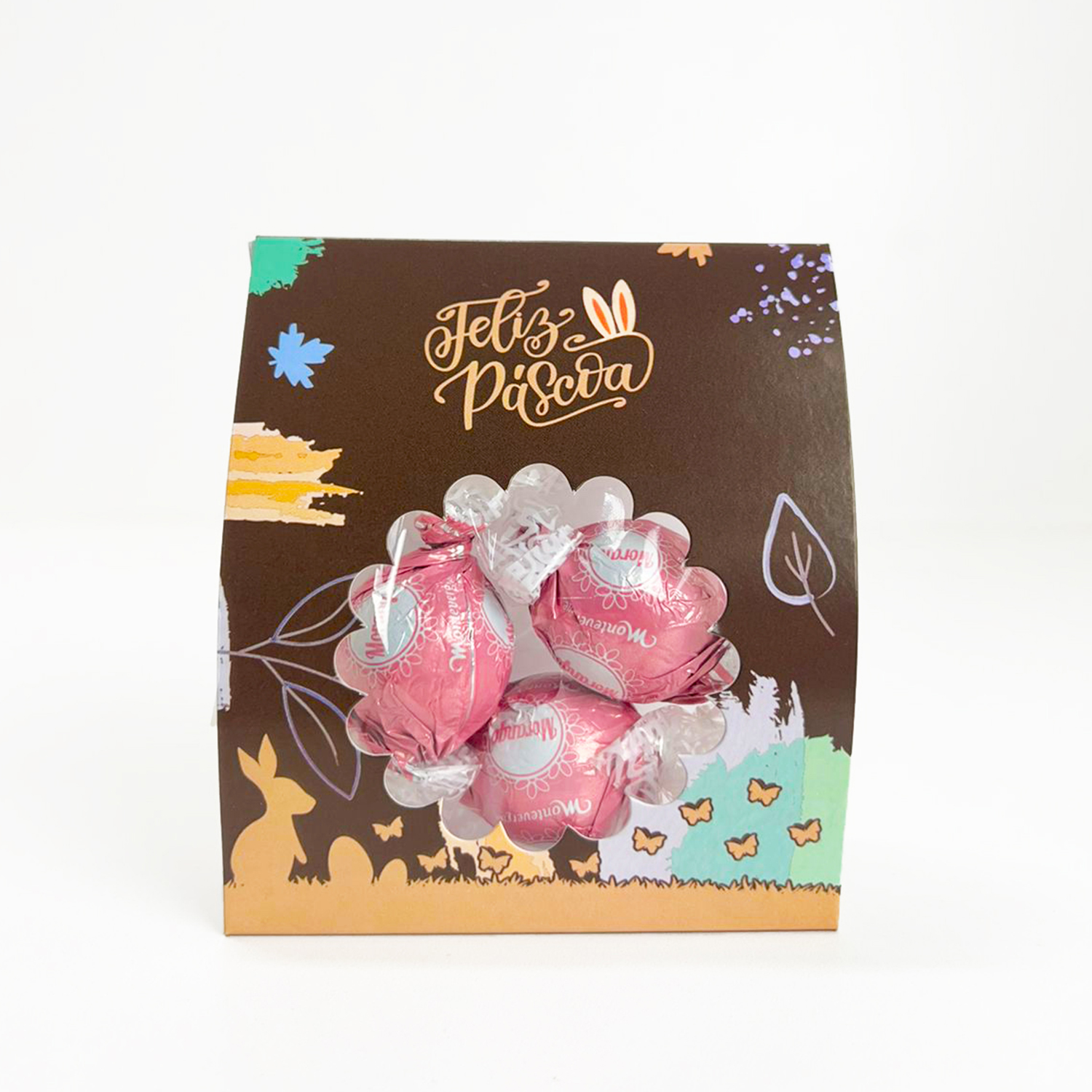 Cinta Envelope de Páscoa para Doces, Biscoitos, Bolachas - 100 Unidades