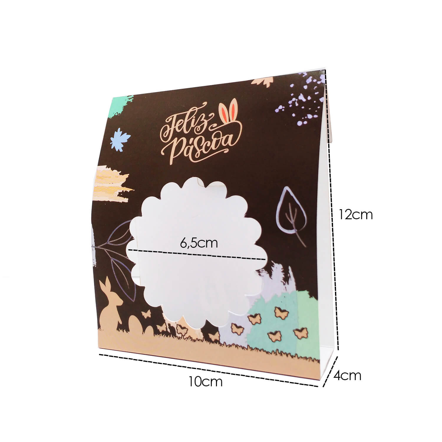 Cinta Envelope de Páscoa para Doces, Biscoitos, Bolachas - 100 Unidades