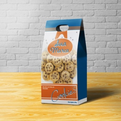 Embalagem Multiuso para Biscoitos (12,5 x 5 x 17,5 cm) Personalizada