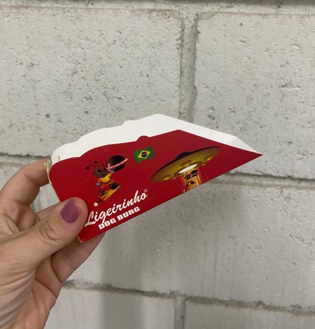 Embalagem p/ Hot Dog (13,5 x 4 x 5,5 cm) Personalizada