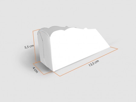 Embalagem p/ Hot Dog (13,5 x 4 x 5,5 cm) Personalizada