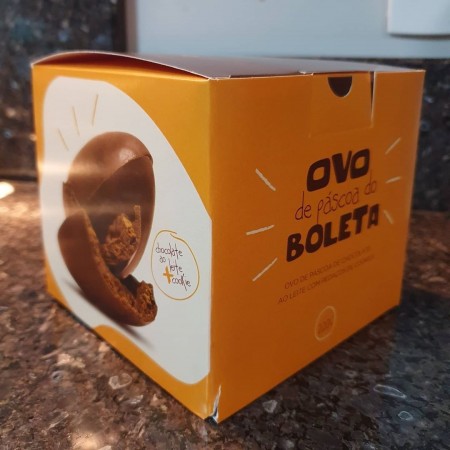 Caixa p/ Ovo de Páscoa c/ Berço 220g (12,5 x 12,5 x 11,5) Personalizado