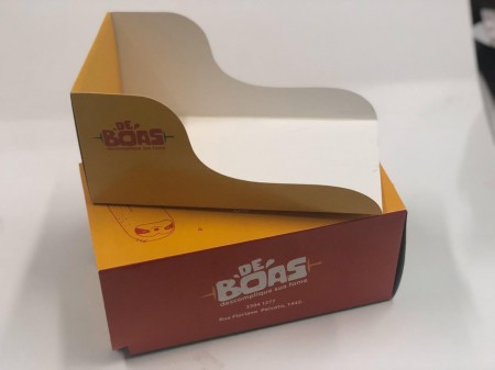 Embalagem p/ Hot Dog c/ Trava Pancho (22 x 12 x 10 cm) Personalizado