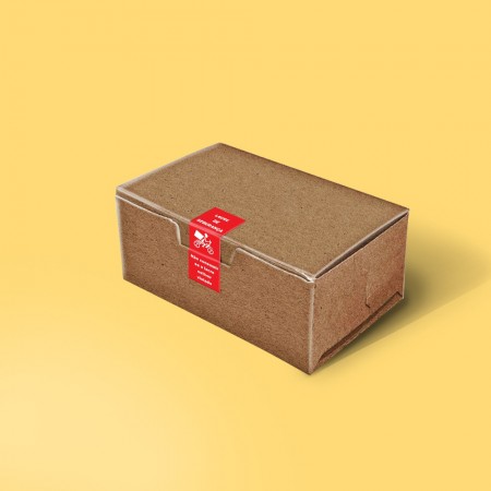 Etiqueta Adesiva Lacre Selo de Segurança Retangular (7 x 2,5 cm) - 1 mil unidades