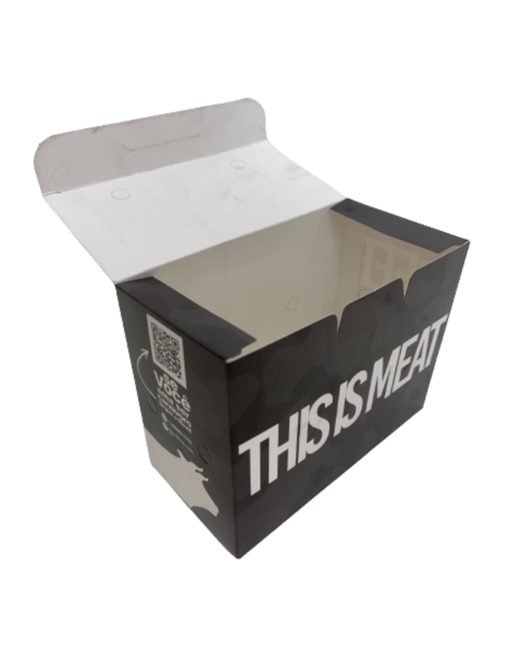 Embalagem p/ frituras P (12 x 6 x 9 cm) Personalizada