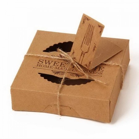 Embalagem para Torta (20 x 20 x 7,5 cm) Personalizada
