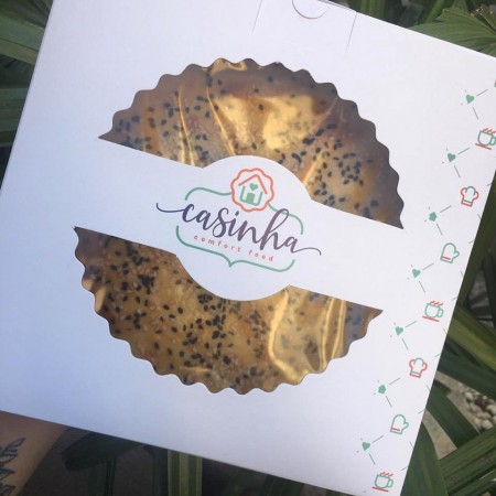 Embalagem para Torta (20 x 20 x 7,5 cm) Personalizada