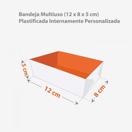 Bandeja Multiuso (12 x 8 x 5 cm) Personalizada