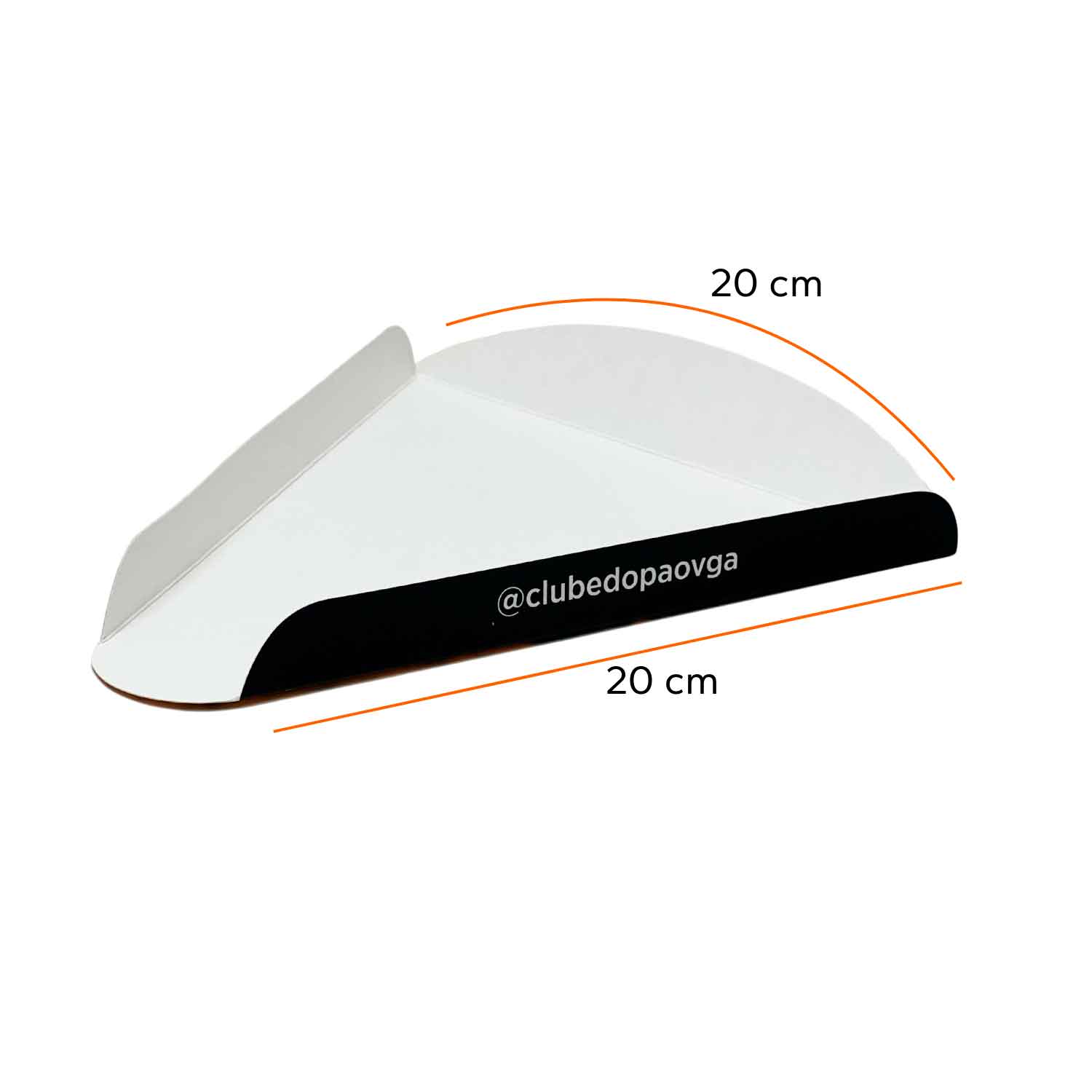 Embalagem Pizza Fatia triangular (20 x 20 cm) Personalizada