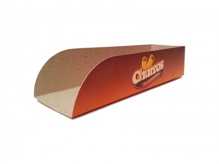 Embalagem Base para Churros (14 x 4 x 3 cm) Personalizada