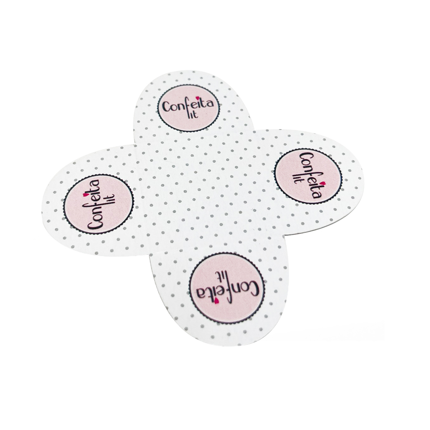 Forminha para Docinhos ( 3,3 x 3,3 x 2,5 cm) Personalizado