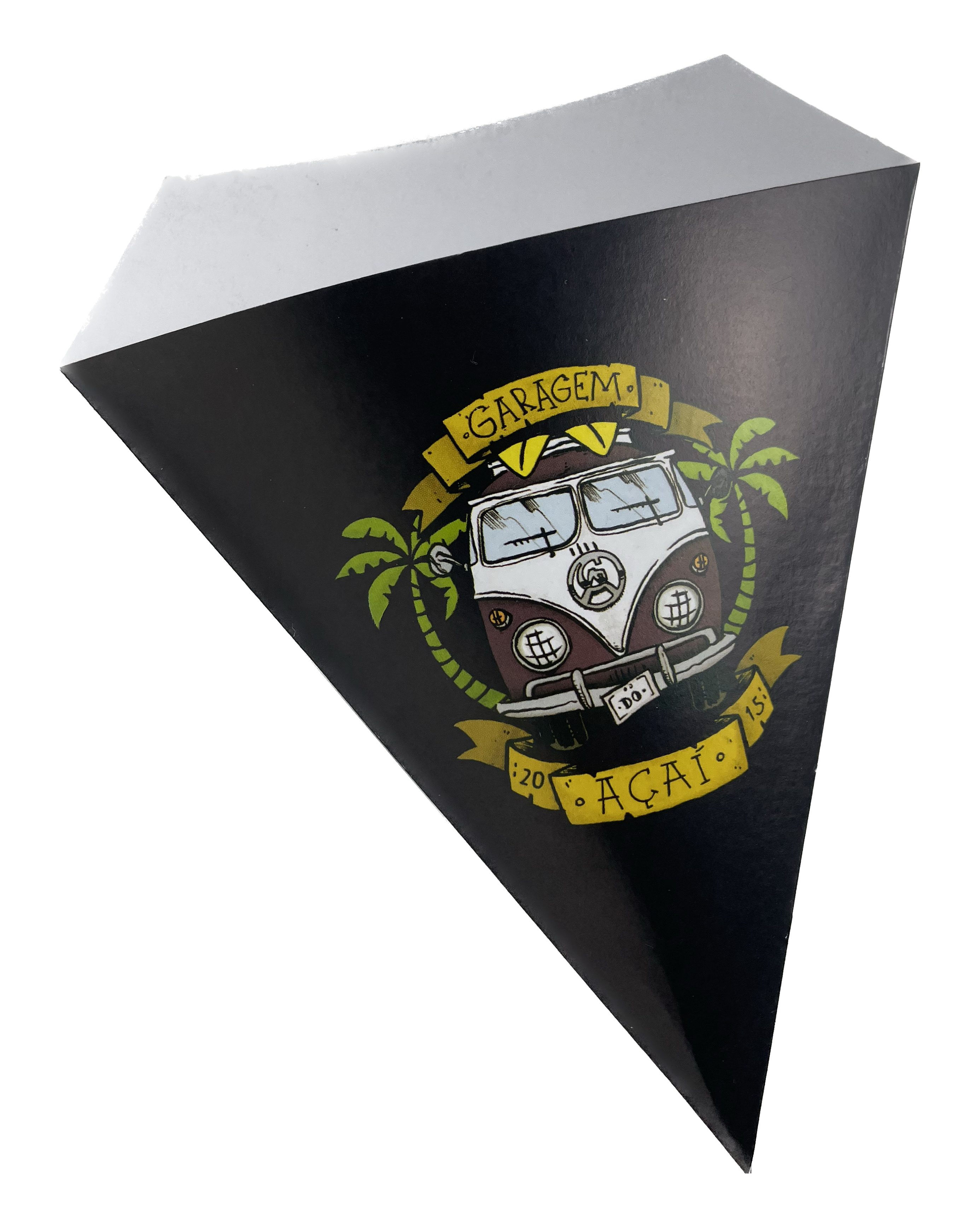 Embalagem Cone para Crepe (15 x 15 cm) Personalizada