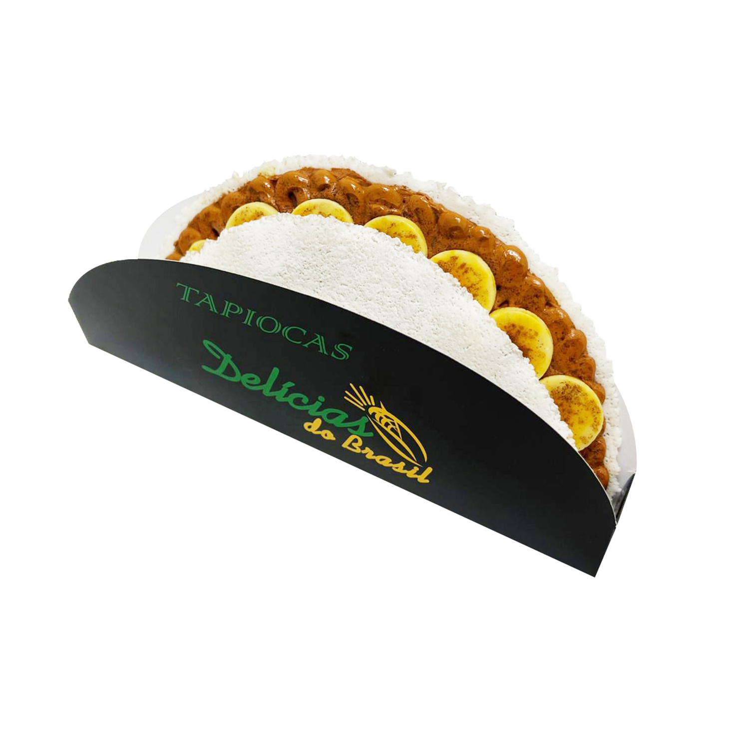 Embalagem para Pastel Tapioca (20 x 2,5 x 7,5) c/1 trava Personalizada
