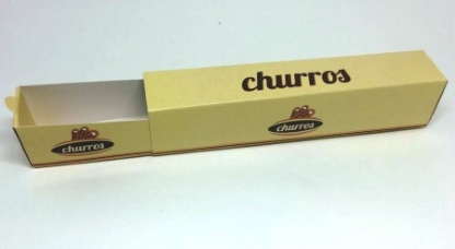 Embalagem para Churros Delivery Gourmet (17 x 3 x 3,5cm) Personalizada