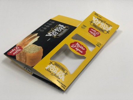Embalagem para Pão Delivery (10,5 x 11 x 22 cm) Personalizada