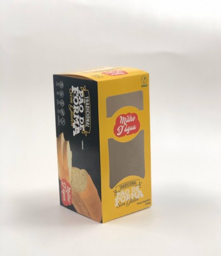 Embalagem para Pão Delivery (10,5 x 11 x 22 cm) Personalizada