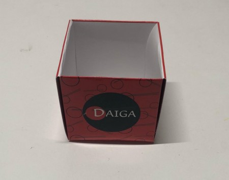Embalagem Antivazamento e Plastificada (9 x 9 x 9 cm) sem tampa Personalizada
