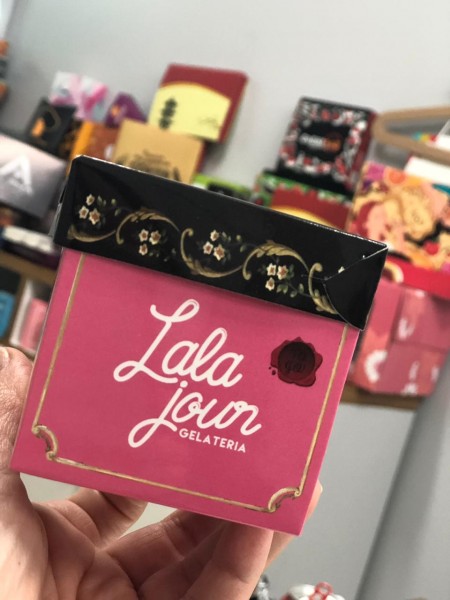 Embalagem Caixa para Açai, Sorvete (7 x 7 x 7 cm) Personalizada