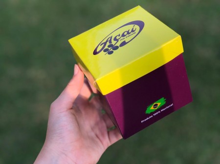 Embalagem Caixa para Açai, Sorvete (7 x 7 x 7 cm) Personalizada
