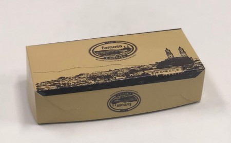 Embalagem tampa e fundo tipo bandeja Multiuso com tampa (20 x 9 x 5cm) Personalizada