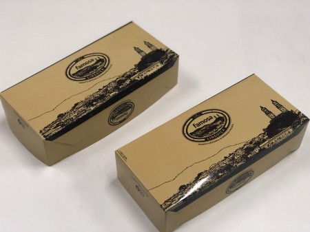 Embalagem tampa e fundo tipo bandeja Multiuso com tampa (20 x 9 x 5cm) Personalizada