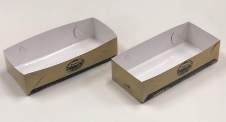 Embalagem tampa e fundo tipo bandeja Multiuso com tampa (20 x 9 x 5cm) Personalizada