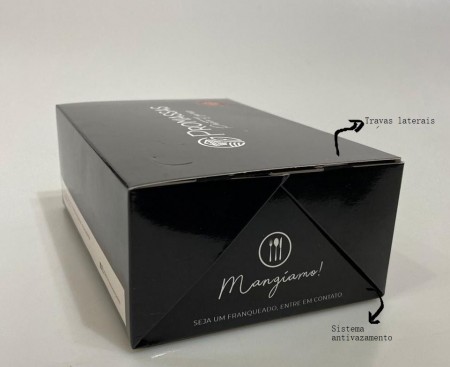 Embalagem AntiVazamento Delivery Pequena (15 x 10 x 5,5 cm) Personalizada