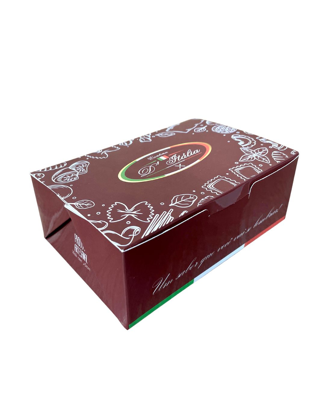 Embalagem AntiVazamento Delivery Pequena (15 x 10 x 5,5 cm) Personalizada